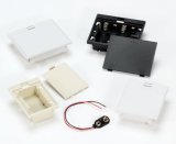 LD型埋込電池ボックス（006P、UM3x2，3，4）（色仕様2色）