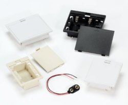 画像1: LD型埋込電池ボックス（006P、UM3x2，3，4）（色仕様2色）