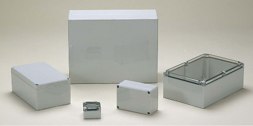 DPCP型防水・防塵ポリカボネートボックス Wサイズ＝150-230mm