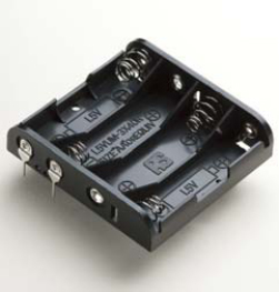 画像1: SN・MP-PC型ピン付電池ホルダー